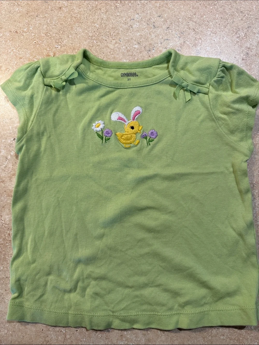 Gymboree Girls Multi-Color Short Sleeve Graphic Tees Bundle